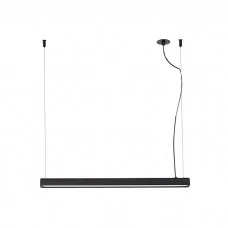 Подвесной светильник Faro 61105 VICO 600 Black pendant lamp with recessed canopy, 15 Вт, 1500 лм, 2700K