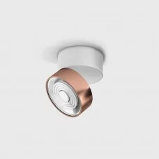 Точечный светильник LTX 02.9533.14.930.WH + SOL RING COPPER Sol Surf