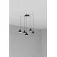 Люстра - Faro 62802-5L CLAIRE 5L Black pendant lamp Люстра - Faro 62802-5L CLAIRE 5L Black pendant lamp