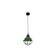 Подвесной светильник Faro 62803 CLAIRE Green pendant lamp Подвесной светильник Faro 62803 CLAIRE Green pendant lamp