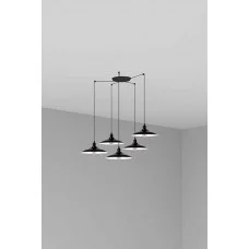 Люстра - Faro 62804-5L LANG 5L Black pendant lamp
