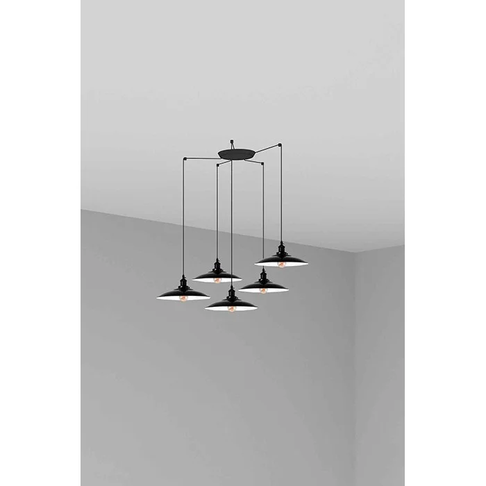 Люстра - Faro 62804-5L LANG 5L Black pendant lamp