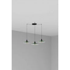 Люстра - Faro 62805-3L LANG 3L Green pendant lamp