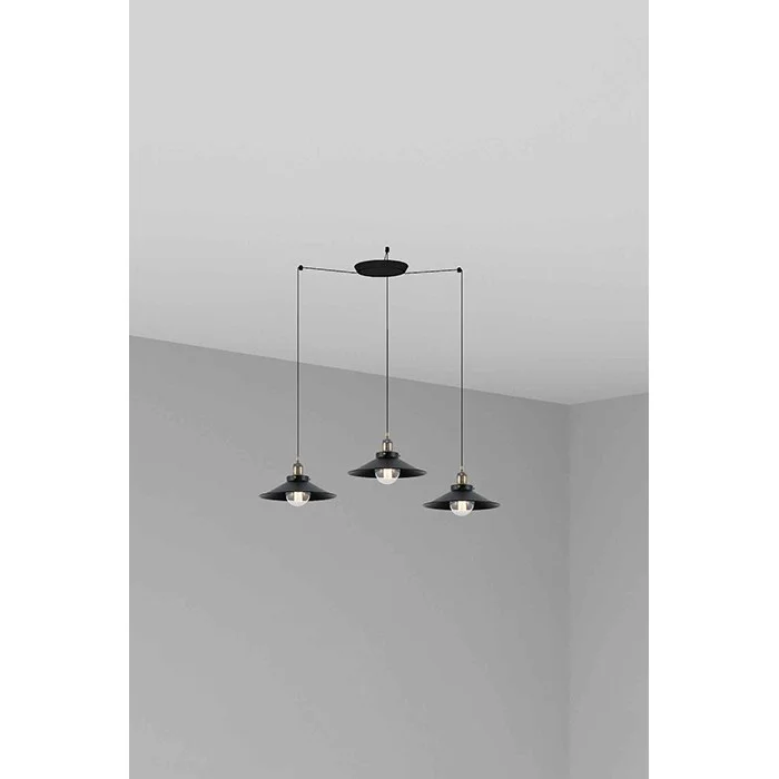 Люстра - Faro 64133-3L MARLIN 3L Black pendant lamp