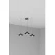 Люстра - Faro 64133-3L MARLIN 3L Black pendant lamp Люстра - Faro 64133-3L MARLIN 3L Black pendant lamp