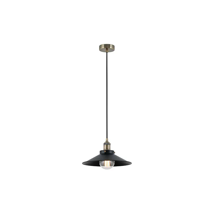 Подвесной светильник Faro 64133 MARLIN Black pendant lamp