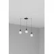 Люстра - Faro 64135-3L ART 3L Black pendant lamp Люстра - Faro 64135-3L ART 3L Black pendant lamp