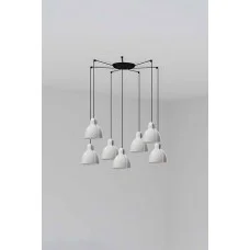 Люстра Faro 64255-111-7L Venice 7L White pendant lamp