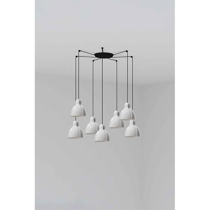 Люстра - Faro 64255-111-7L Venice 7L White pendant lamp