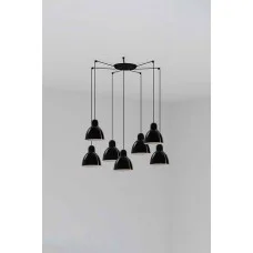 Люстра - Faro 64255-112-7L Venice 7L Black pendant lamp
