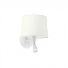 Бра - Faro 64308-01 CONGA White/white wall lamp with reader