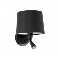 Бра - Faro 64309-03 CONGA Black/black wall lamp with reader