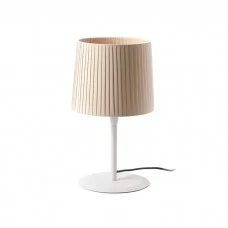 Настільна лампа Faro 64310-38 SAMBA White/ribbon beige table lamp Настільна лампа Faro 64310-38 SAMBA White/ribbon beige table lamp