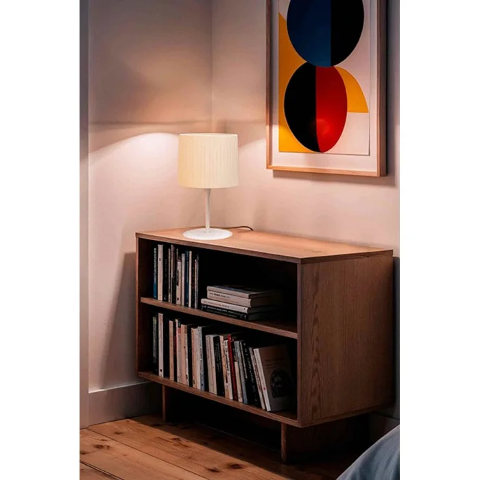 Настольная лампа Faro 64310-38 SAMBA White/ribbon beige table lamp