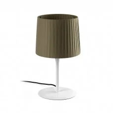 Настільна лампа Faro 64310-40 SAMBA White/ribbon green table lamp Настільна лампа Faro 64310-40 SAMBA White/ribbon green table lamp
