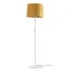 Торшер Faro 64312-42 SAMBA White/ribbon yellow floor lamp Торшер Faro 64312-42 SAMBA White/ribbon yellow floor lamp