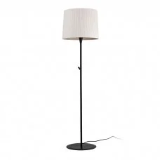 Торшер Faro 64313-41 SAMBA Black/ribbon beige floor lamp Торшер Faro 64313-41 SAMBA Black/ribbon beige floor lamp
