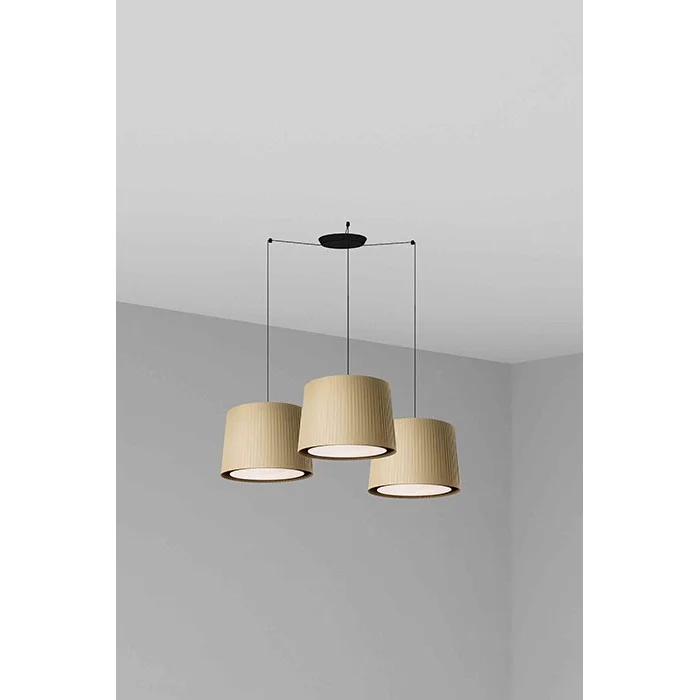 Люстра - Faro 64314-46-3L SAMBA 3L Black/green pendant lamp