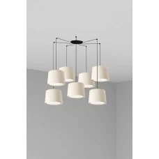 Люстра - Faro 64314-54-7L CONGA 7L White pendant lamp