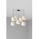 Люстра - Faro 64314-54-7L CONGA 7L White pendant lamp