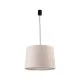 Подвесной светильник Faro 64315-44 SAMBA Black/ribbon beige pendant simple lamp