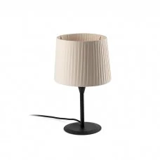 Настільна лампа Faro 64317-35 SAMBA S Black/ribbon beige mini table lamp Настільна лампа Faro 64317-35 SAMBA S Black/ribbon beige mini table lamp