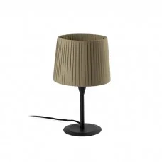 Настільна лампа Faro 64317-37 SAMBA S Black/ribbon green mini table lamp Настільна лампа Faro 64317-37 SAMBA S Black/ribbon green mini table lamp