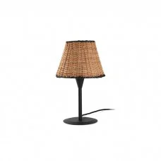 Настільна лампа Faro 64317-71 SUMBA S Black/rattan mini table lamp Настільна лампа Faro 64317-71 SUMBA S Black/rattan mini table lamp