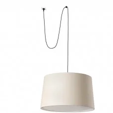 Подвесной светильник Faro 64331-153 Windsor Pendant Lamp W/plug Black Pant.lino 3xE27 Подвесной светильник Faro 64331-153 Windsor Pendant Lamp W/plug Black Pant.lino 3xE27