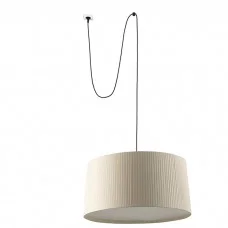 Підвісний світильник Faro 64331-154 Samba 700 Pendant Lamp Con Clavija Black Shade Bei Підвісний світильник Faro 64331-154 Samba 700 Pendant Lamp Con Clavija Black Shade Bei