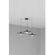 Люстра - Faro 68145-3L PLAT 3L Black pendant lamp Люстра - Faro 68145-3L PLAT 3L Black pendant lamp