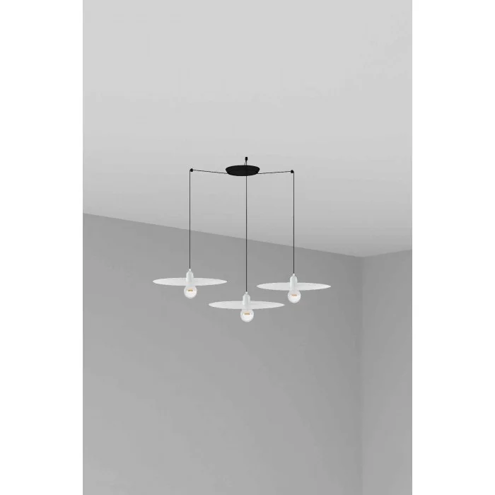 Люстра - Faro 68146-3L PLAT 3L White pendant lamp