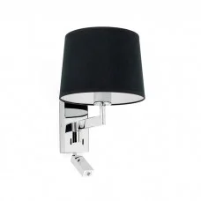Бра - Faro 68493-03 ARTIS Chrome/black table lamp with reader