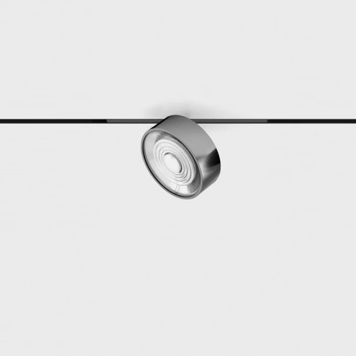 Светильник прожекторного типа LTX MICRO_LINE SOL MINI, D75mm, H26mm, LED 6.3W, 3000К, хром/черный (14.7526.7.930.CR/BK)