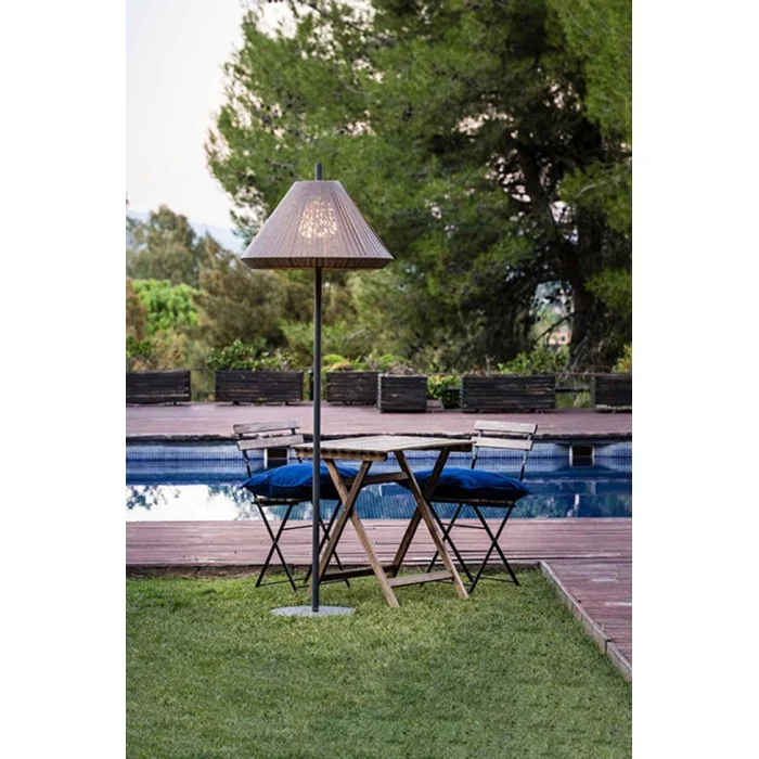 Торшер - Faro 71569-06 Saigon OUT 1950 T70 Grey/brown floor lamp