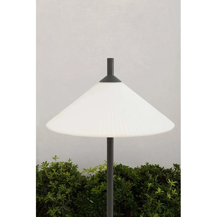 Парковый светильник Faro 71575P-05 Saigon OUT T70 Grey/matt white spike 1M T70