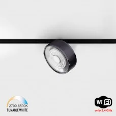 Прожекторный светильник LTX IN_LINE SOL TW, D95mm, H33mm, LED 13W, TW DIM: 2700K(881Lm)-6500K(1025Lm), 48V DC, IP20, diamond black/черный (06.9533.13B.TW). Прожекторный светильник LTX IN_LINE SOL TW, D95mm, H33mm, LED 13W, TW DIM: 2700K(881Lm)-6500K(1025Lm), 48V DC, IP20, diamond black/черный (06.9533.13B.TW).