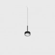 Светильник подвесной со встроенной рамочной базой LTX SOL MINI P NANO, D75mm, H135mm, 7W LED, 24°, 4000K, IP20, черный (03.7532.7.940.BK/BKG)