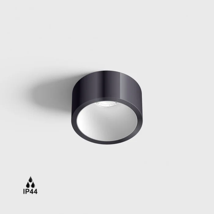Точковий світильник LTX 01.2203.7.930.DB/WH Invisible Mini Out Diamond Black/White, 6.3 Вт, 640 лм
