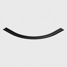 Встроенный радиальный угол PICO_LINE ARC R, R300mm, 408x408mm, H15mm, черный (16.RC30.BK)
