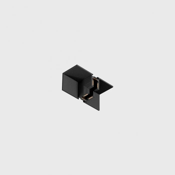 З'єднувач вбудований PICO_LINE CORNER R IN, L50mm, W20mm, H15mm, чорний (16.R90IN.BK)