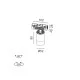 Світильник прожекторний LTX IN_RING ZOOM, D52mm, H90mm, LED 13W, 4000К, чорний (09.0599.13.940.BK)