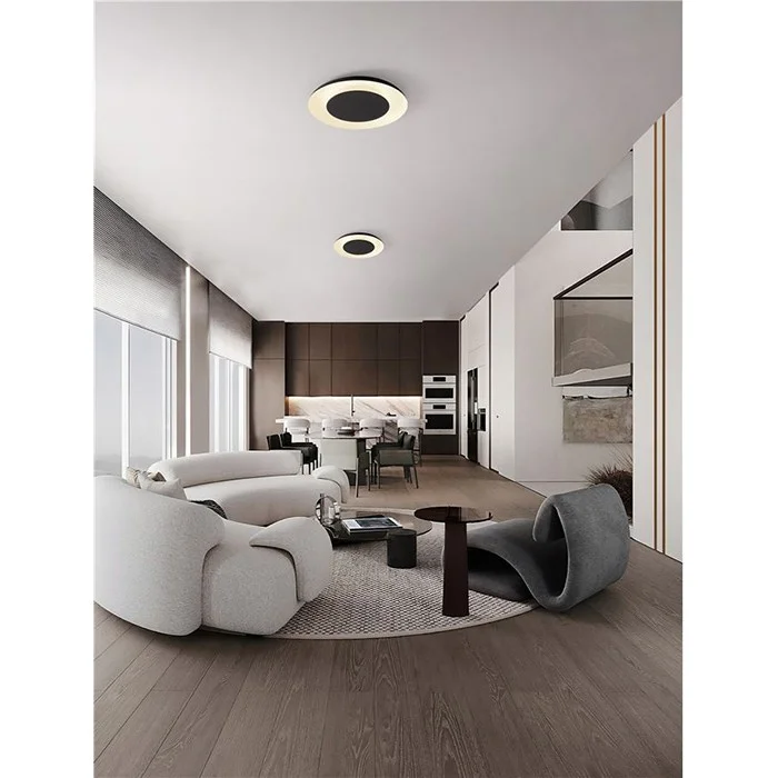 Потолочный светильник Nova Luce 9345705 Epos, 38 Вт, 2200 лм, 2700К+4000К