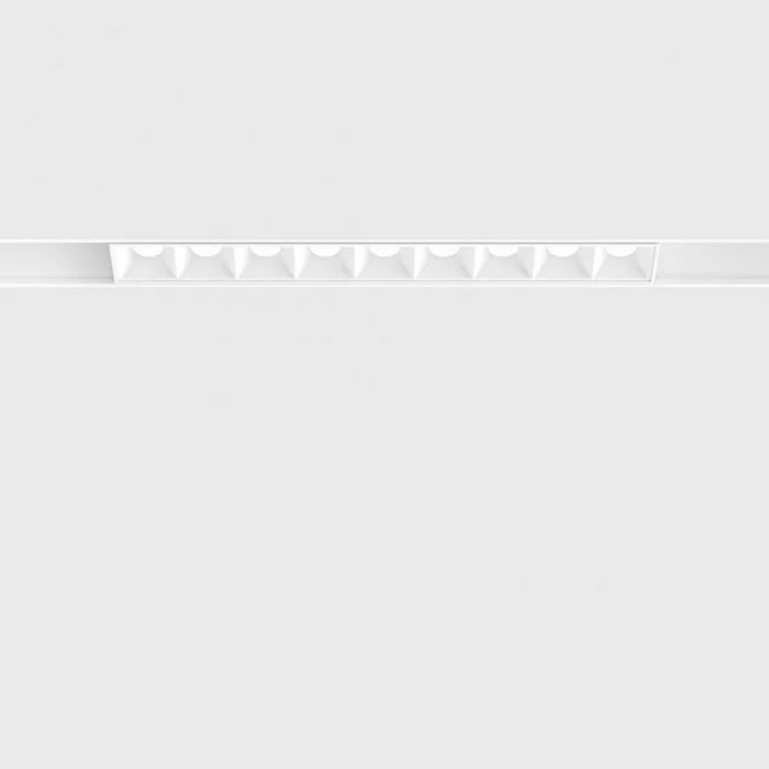 Светильник линейный LTX IN_LINE COMFORT 205, 2-х групповой, ON/OFF, L205mm, W24.5mm, H48mm, LED 12W, 3000К, белый (06.2051.12.930.WH.2G)