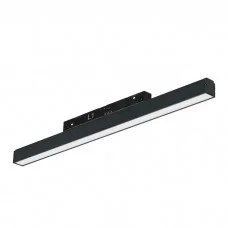 Магнітний трековий світильник Azzardo AZ6237 ALFA SAGA TRACK MAGNETIC 2LINE 24W CCT SWITCH DIM BK, 24 Вт, 3000/4000/6000K