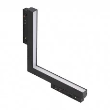 Магнітний трековий світильник Azzardo AZ6245 ALFA SAGA TRACK MAGNETIC 2LINE CORNER B 24W CCT SWITCH DIM BK, 24 Вт, 3000K/4000K/6000K