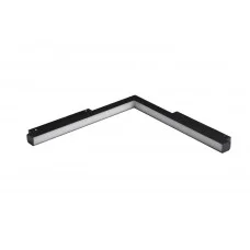 Магнітний трековий світильник Azzardo AZ5515 Alfa Saga II Track Magnetic Corner B 25W CCT BLUETOOTH BK, 25 Вт, 1300 лм, 3000-6000K