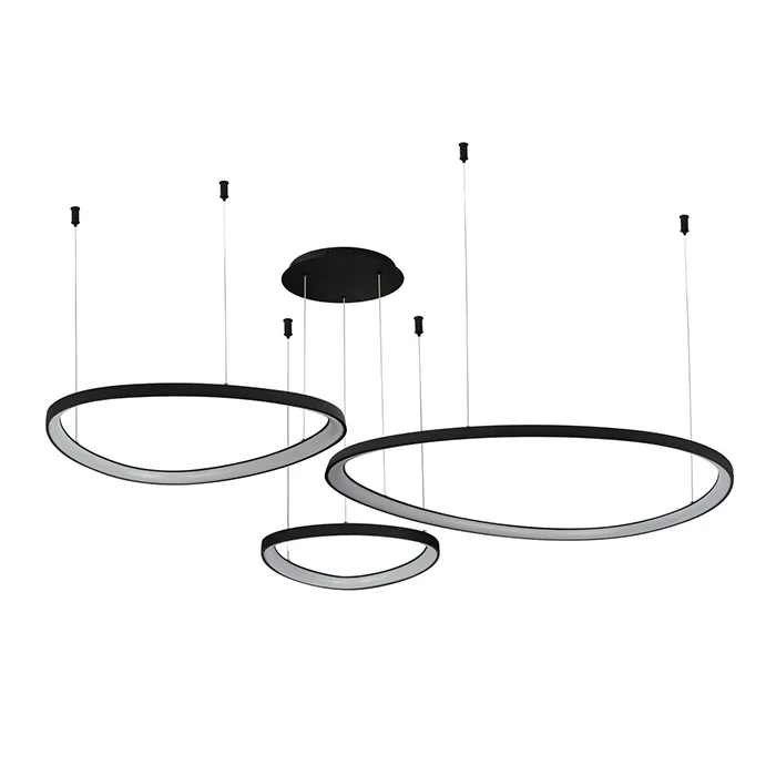 Люстра - Azzardo AZ5775 AMANDA PENDANT 42+62+82 CCT SWITCH 3-STEP DIMM GO, 170 Вт, 13600 лм, 3000К/4000К/6000К