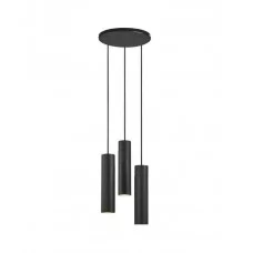 Подвесной светильник, люстра Nordlux 2410473003 Tilo GU10 3x15W IP20 черный