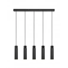 Подвесной светильник, люстра Nordlux 2410483003 Tilo GU10 5x15W IP20 черный